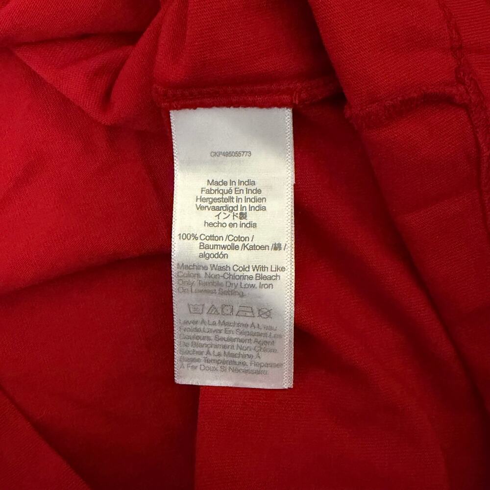 NWT Madewell The Perfect Crewneck Tee in Allday Jersey Red Size S - Picture 5 of 5